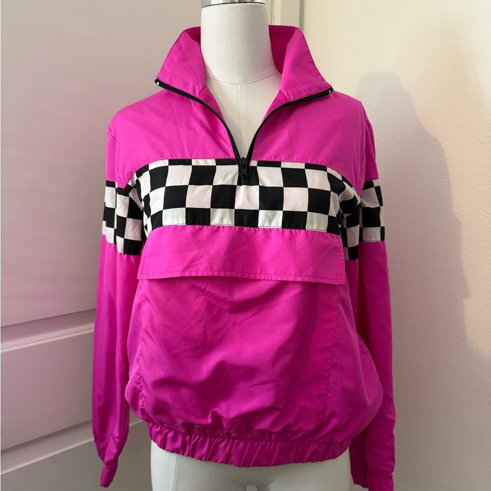 Forever 21 Pink Windbreaker Jacket